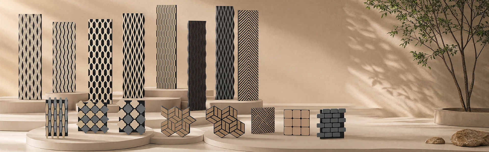 Painéis Acústicos de MDF