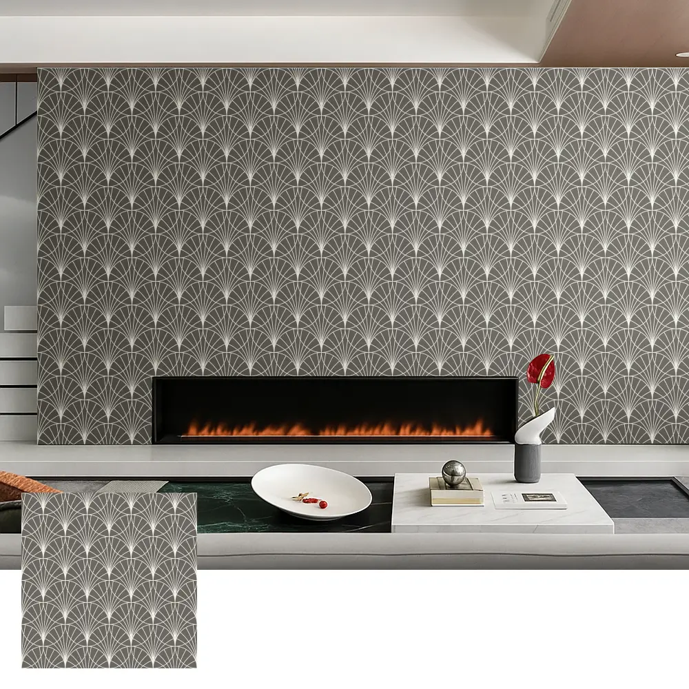 Painéis acústicos PET com designs de superfície impressa em UV
