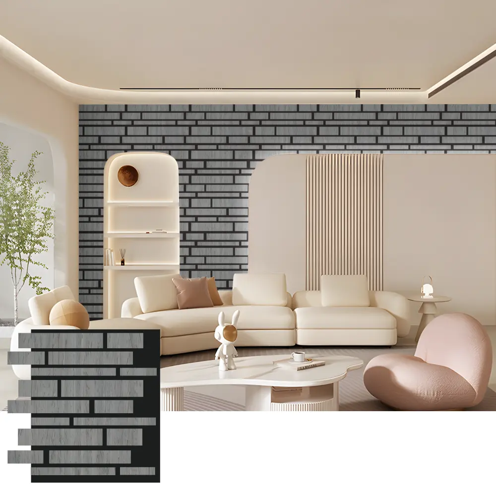 Painéis de parede acústicos de madeira para redução de ruído interior Painéis de parede acústicos de madeira para redução de ruído interior